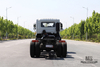 Chassi off-road com tração nas seis rodas Dongfeng 266 HP_6 × 6 Flathead Row Half Special Chassis_ Tração nas quatro rodas Chassi de caminhão de transporte de três eixos 7T / 13T / 13T_Exportação de veículo especial
