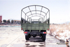 Caminhão off-road Dongfeng 6WD EQ2100_6 * 6 Veículo off-road clássico verde militar de cabeça longa para venda_Dongfeng 245 Diesel 3,5 T Veículo especial de exportação para transportador de tropas 