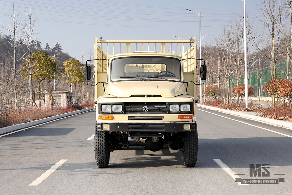 Caminhão EQ1093 com tração nas quatro rodas Dongfeng 170hp_ 4 * 4 Cabeça longa com cabine de fileira única Fabricante de modificação de caminhão off-road_Dongfeng 4WD Caminhão para exportação de caminhão para fins especiais