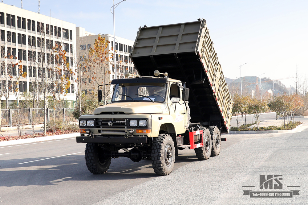 Caminhão off-road Dongfeng 6 * 6 EQ240_China Second Automobile Group clássico EQ2082 apontou Truck_Configuração de caminhão com tração nas seis rodas e 170 cavalos de potência