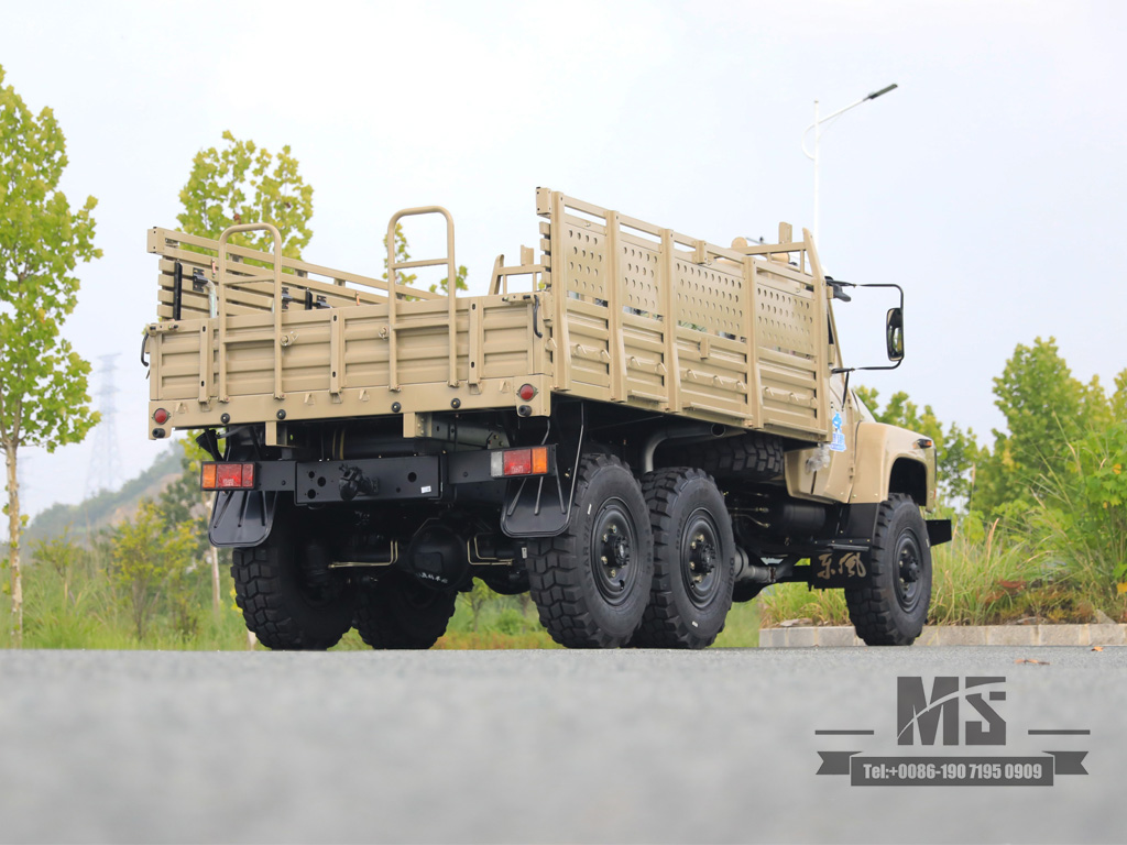 6x6 Dongfeng EQ2082 Singlerow Cabuct Trucks 6wd 