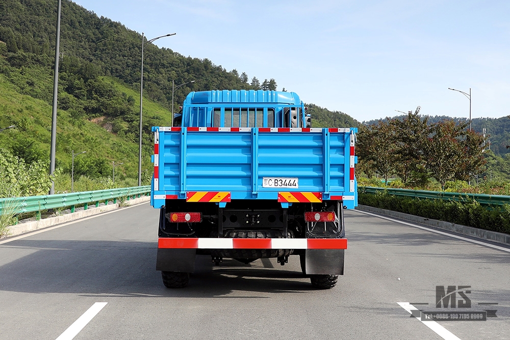 340hp Dongfeng 6 * 6 Truck_Dongfeng Caminhão de carga de cabeça plana com tração em seis rodas e tanque de resfriamento de água de freio Caminhão de longa distância_Export Veículo especial