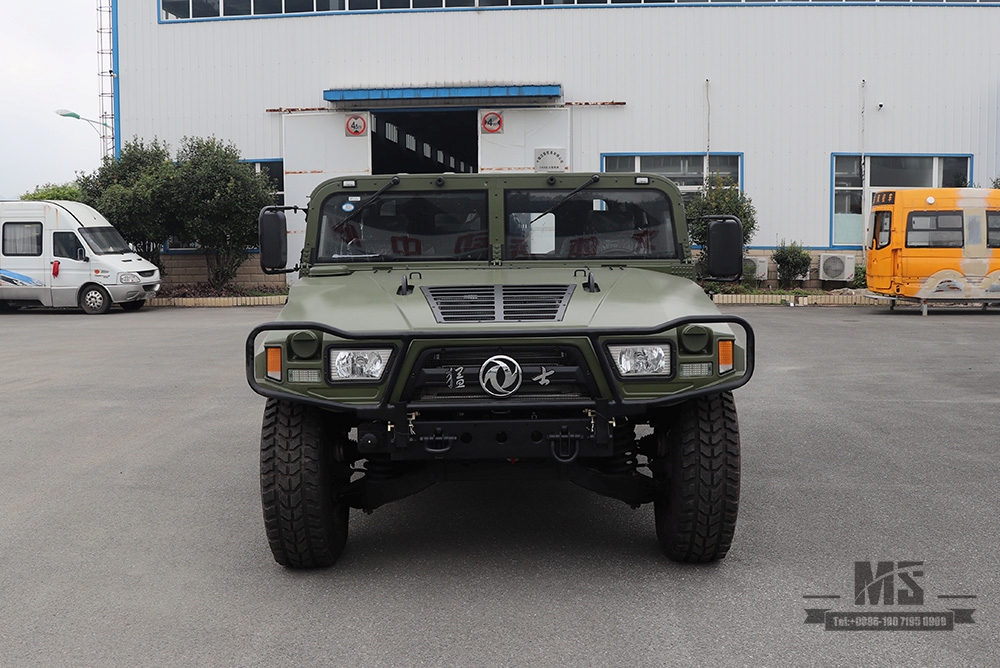 EQ2050B guerreiro com capota rígida de duas fileiras_1.5t cabeça longa e veículo off-road de alto motor_Dongfeng Warrior veículo off-road com tração nas quatro rodas versão civil Veículo especial de exportação