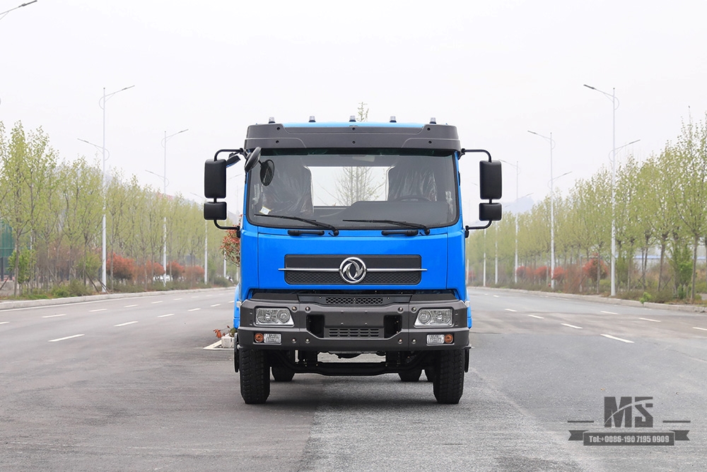 Chassi de caminhão de aspersão de água 210 HP Dongfeng 4 * 2 _ Chassi de caminhão de aspersão Greening Veículo comercial_ Chassi de caminhão-tanque de água Dongfeng para venda_Exportar chassi de caminhão especial