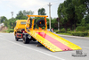 Dongfeng 4*2 Wrecker com 3 toneladas de placa de compensação semi-piso Dongfeng Road Rescue Clearance Vehicle Export Special Tow Truck