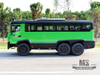 Ônibus Dongfeng 6 * 6 de 27 lugares | Ônibus off-road com tração nas seis rodas | Ônibus municipal com tração integral | Veículo especial de exportação de ônibus modificado de 260 HP