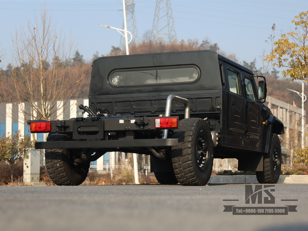 Chassi da versão civil Dongfeng Mengshi | Chassi off-road com tração nas quatro rodas Mengshi M50 | China 