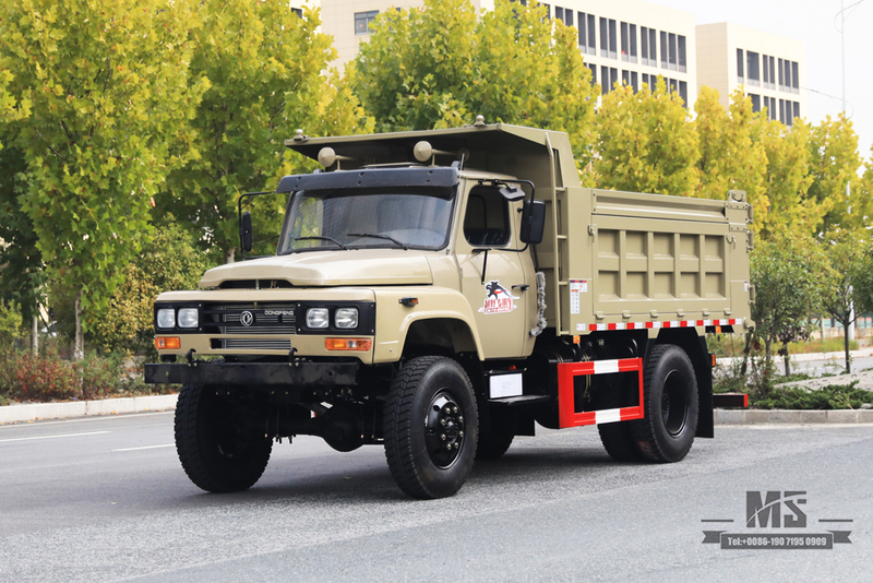 170hp Dongfeng Caminhão com tração nas quatro rodas _ Caminhão off-road apontado_4 * 4 Fabricante de modificação de caminhão para exportação de veículo especial