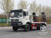 Dongfeng semi-cabine de topo plano | Veículo de transporte da escavadeira | Towing Towing Towing Flatbabed Hook Machine Board | Trailer de Tandem de caminhão de escada hidráulica | 