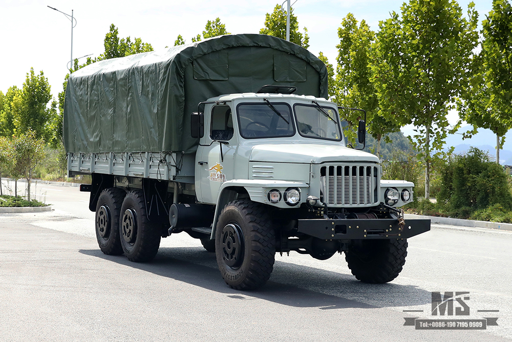 6*6 Dongfeng EQ2100 Caminhão Off Road_3.5T Cabeça Pontuda Única Linha 6WD Caminhão de Carga Caminhão de Carga com Tração de Seis Rodas para venda_Exportar Veículo Especial