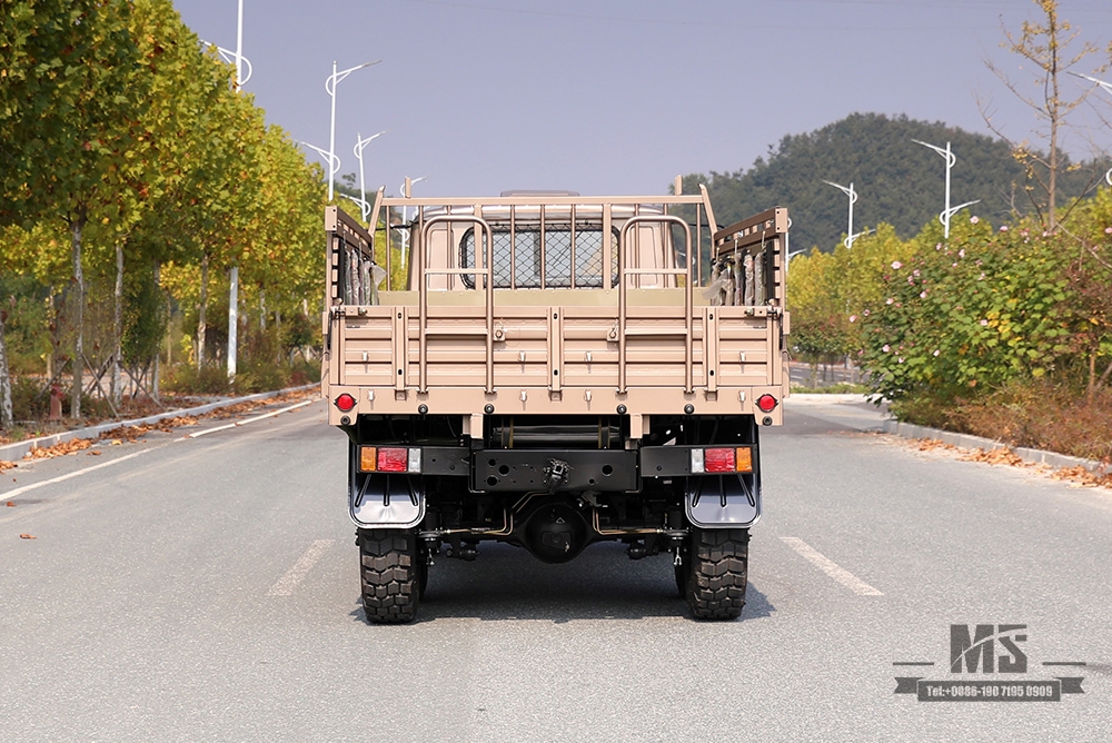 170 hp Dongfeng Champagne Gold EQ2082_caminhão especial off-road com tração nas seis rodas_Veículo de transporte 240 com ponta de vidro duplo_veículo especial de exportação de caminhão 6 × 6 25Y