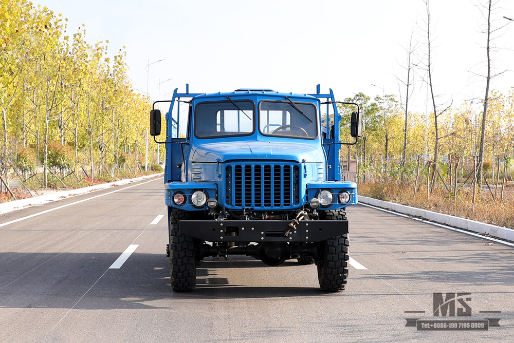 170 hp EQ2082_Dongfeng com tração de seis rodas EQ2082 caminhão especial off-road_Veículo de transporte de vidro duplo 240_6 × 6 caminhões pontiagudos 25Y veículo especial de exportação