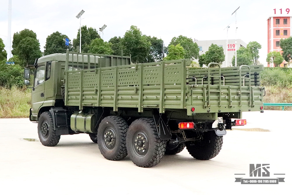 6 × 6 Dongfeng EQ2102 Caminhão Off Road_Six Wheel Drive Cabeça Chata Caminhão de Carga 6WD 246 Transportador de Tropas Caminhão de Transporte Off Road_Export Veículo Especial