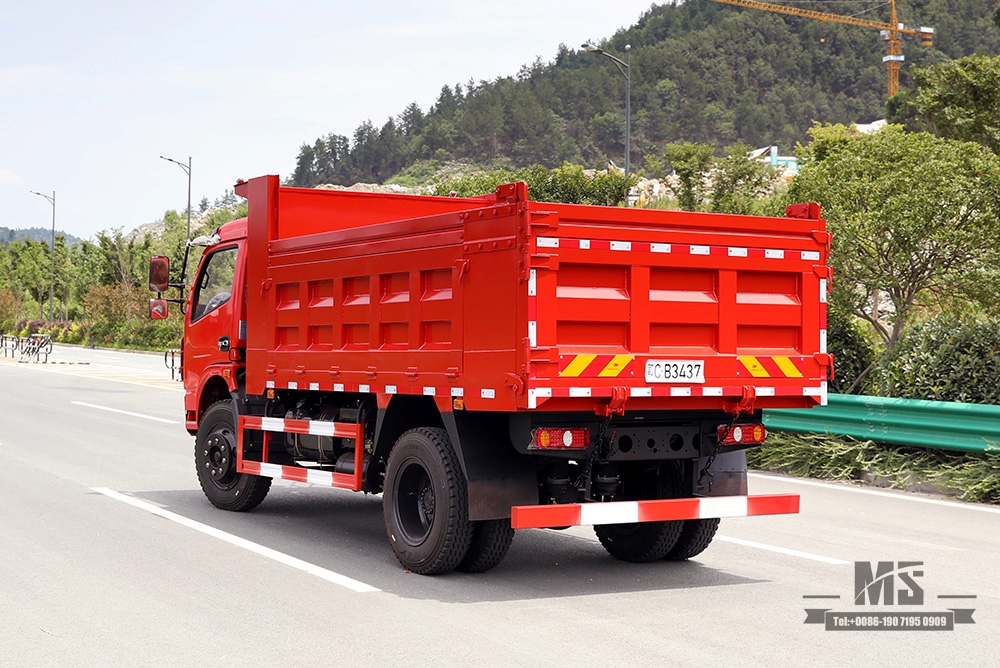 4×2 160HP Caminhão basculante pequeno_Left/Right Hand Light Truck 5T Single Row Micro Truck Conversion Fabricante_Dongfeng Export Special Truck