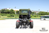 340hp Dongfeng 6×6 Chassis_Six wheel drive Flat Head One and a Half Row Chassis Cargo Truck Chassis_6*6 Export Special Vehicle