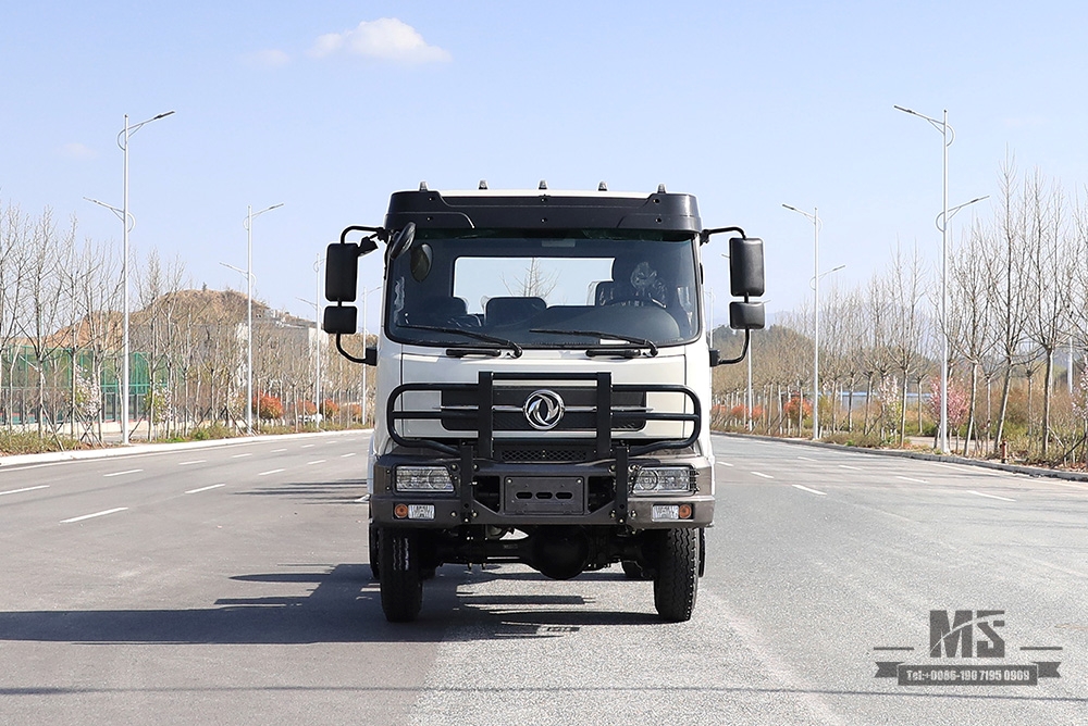 Chassi de caminhão refrigerado com tração nas quatro rodas Dongfeng 170hp_4WD Flathead Reefer Truck Chassis Exportação de veículo especial Chassis_4 * 4 Fabricante de modificação de chassi de caminhão