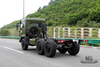 Chassi de tração nas seis rodas Dongfeng 210hp para venda_6 * 6 Exército Verde Flathead Head Truck Chassis Coversion Fabricante_Dongfeng Exportar chassi de veículo especial