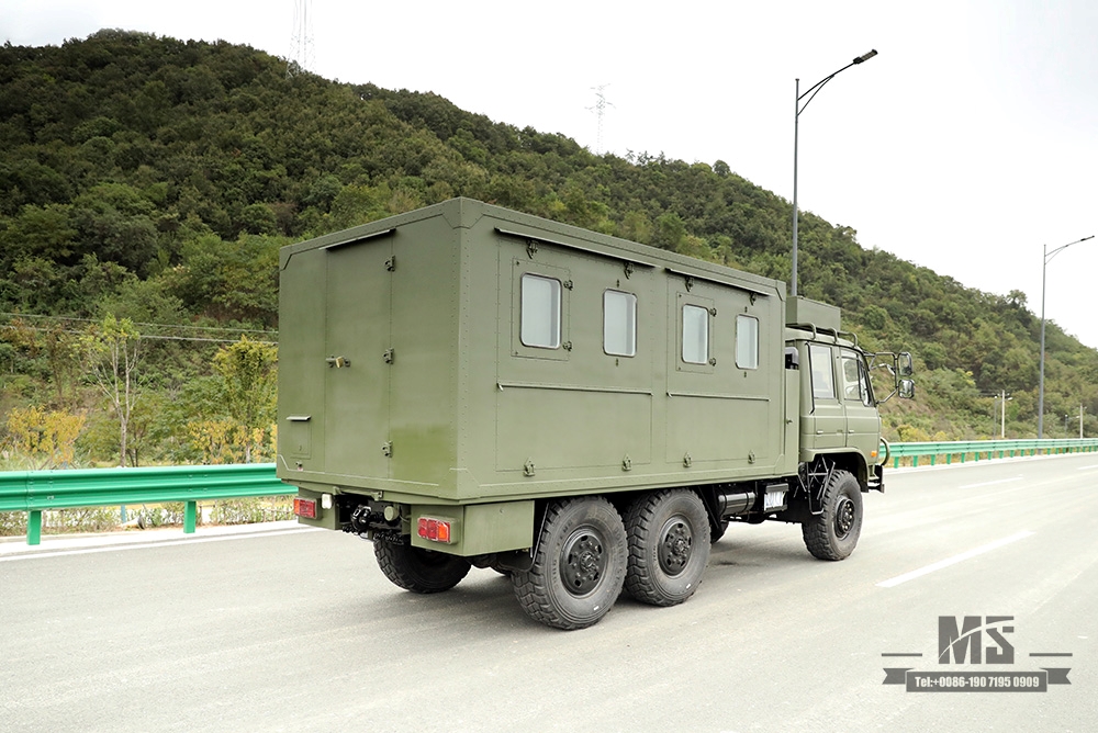 EQ2102 Dongfeng Caminhão com caixa de tração de seis rodas_ 6 × 6 Um caminhão e meio 153 com cabine Van Caminhão de transporte_Dongfeng AWD Exportação Veículo para fins especiais