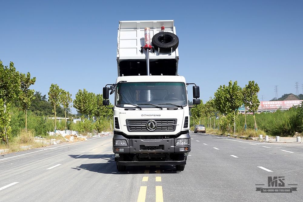 Dongfeng 6*4 280hp Caminhão basculante fora de estrada caminhão basculante_Dongfeng 6x4 Heavy Duty Flathead Row Half Mining Construction Truck_Export Veículo especial