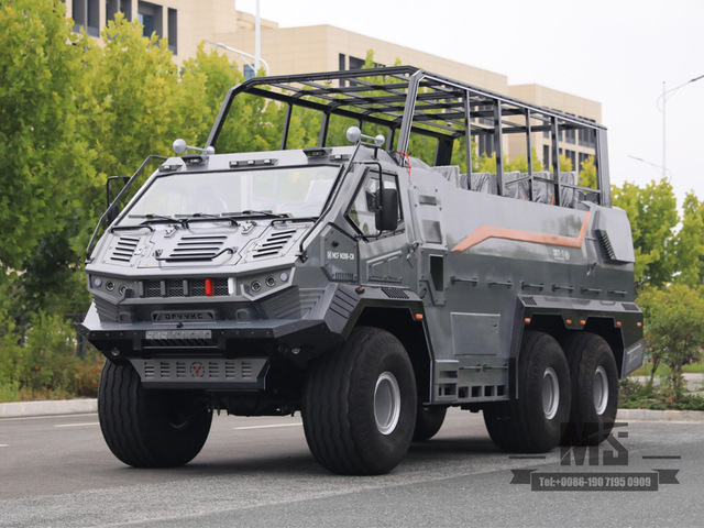 Veículo 6x6 Deserto Fabricado por Hubei Veículo especial off-road | Monstro do Deserto | Caminhão deserto | China