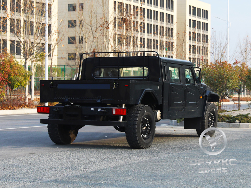 195hp 6tons de GVW Dongfeng 4x4 Off-Road All-Terrain Mengshi Jeep_Cummins Patrulha de patrulha de patrulha de escolta blindada militar | China 