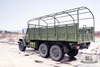 Caminhão off-road Dongfeng 6WD EQ2100_6 * 6 Veículo off-road clássico verde militar de cabeça longa para venda_Dongfeng 245 Diesel 3,5 T Veículo especial de exportação para transportador de tropas 