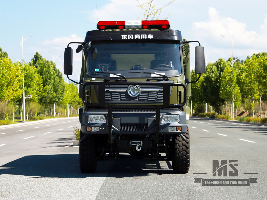 Dongfeng 4wd Off-Road Tropa Carrier DFH2140B National Six Motor Motor Quatro metros oito Caixa de carga Off-road veículo 