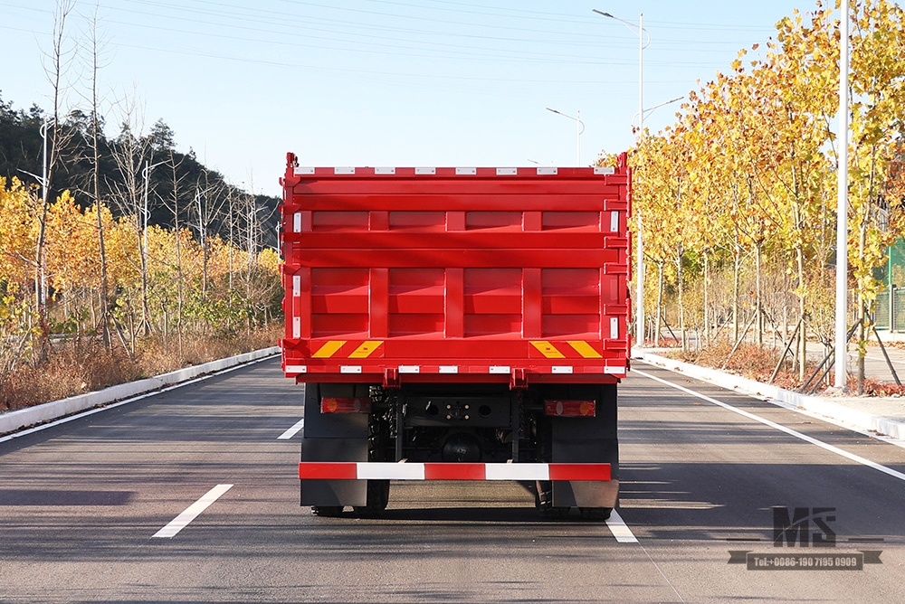 210hp Dongfeng 4*2 Caminhão Basculante_ Linha de Cabeça Chata Meio Caminhão Basculante Caminhão de Transporte Off Road_Export Veículo Especial