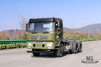 210hp Dongfeng 6*4 Caminhão Tanque Chassis_Dongfeng 6x4 Off Road Chassis_Flathead One-and-a-half Export Special Vehicle Chassis