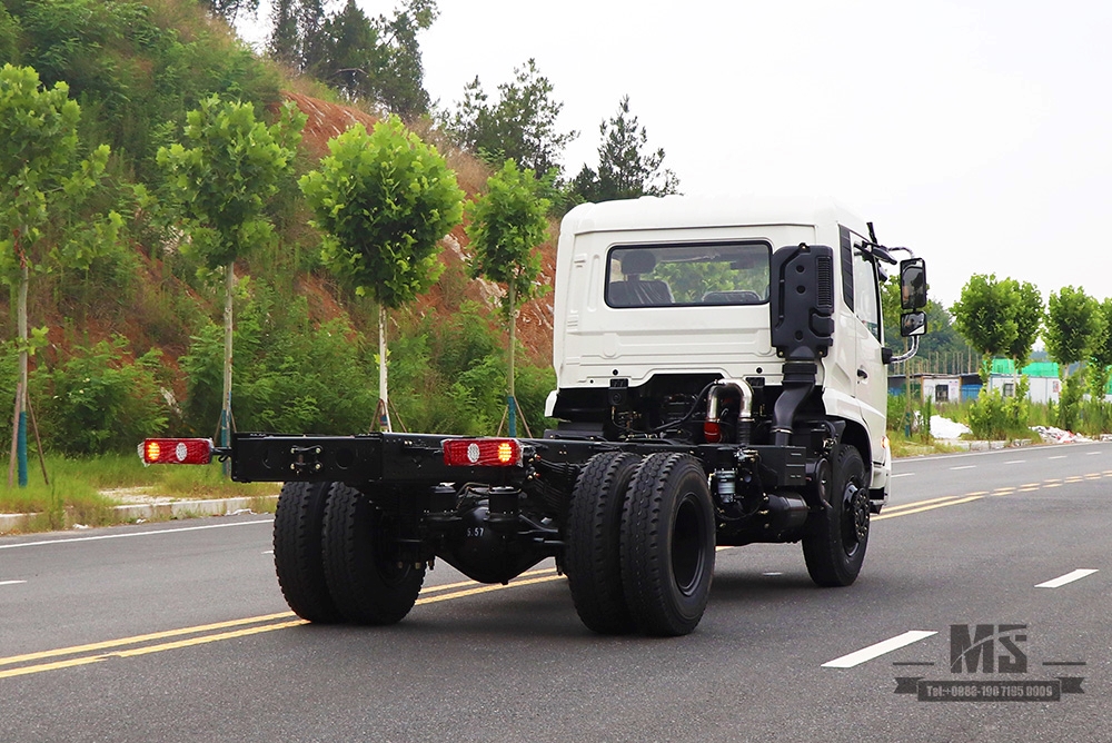 Chassi 4*2 Dongfeng 210 hp Chassi 4x2 Off Road Chassis Dongfeng Row Half Cab Chassis Exportação Chassi Especial 