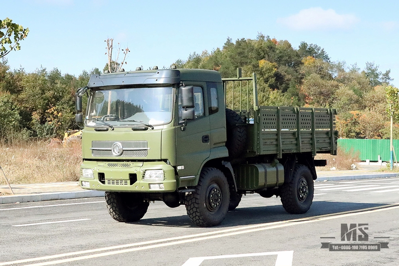 Caminhão de carga com tração nas quatro rodas Dongfeng_4 * 4 Novo táxi off-road Truck_4WD Caminhão de longa distância para exportação de veículo para fins especiais