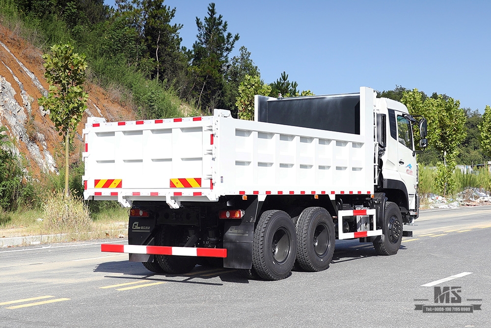 280hp Dongfeng Caminhão Basculante Pesado 6*4 Caminhão Basculante Off Road_Dongfeng 6x4 Linha Flathead Meio Caminhão de Construção de Mineração_Export Veículo Especial