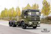 210hp Dongfeng 6*4 Chassi de caminhão off-road_Dongfeng 6x4 Chassi de caminhão-tanque off-road_Flathead Chassi de veículo especial de exportação de um e meio