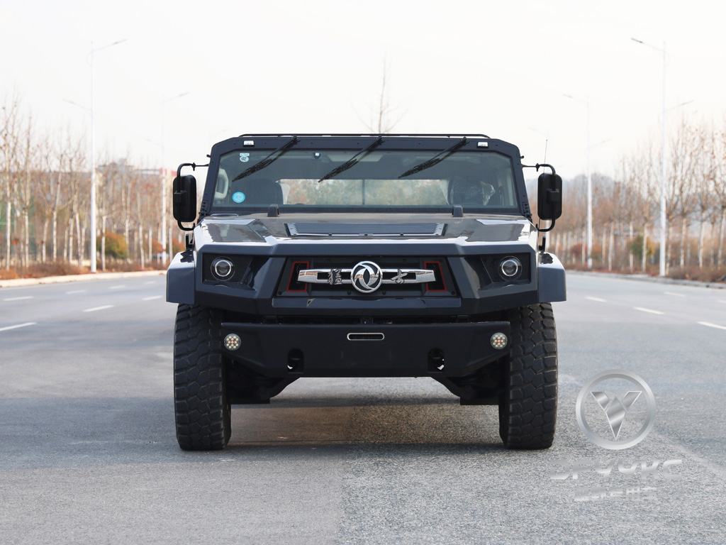 195hp 6tons de GVW Dongfeng 4x4 Off-Road All-Terrain Mengshi Jeep_Cummins Patrulha de patrulha de patrulha de escolta blindada militar | China 