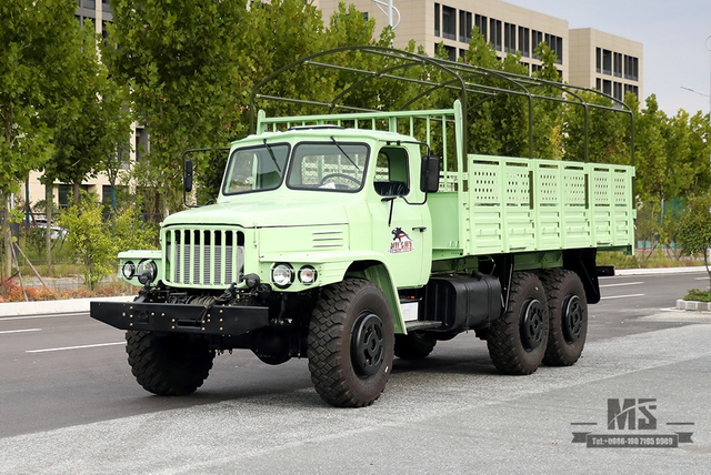 Caminhão fora de estrada Dongfeng com tração de seis rodas EQ2100_190hp 