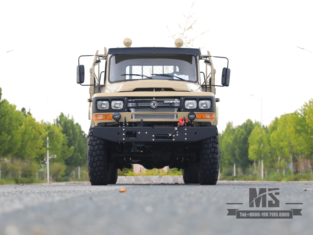 6x6 Dongfeng EQ2082 Singlerow Cabuct Trucks 6wd 