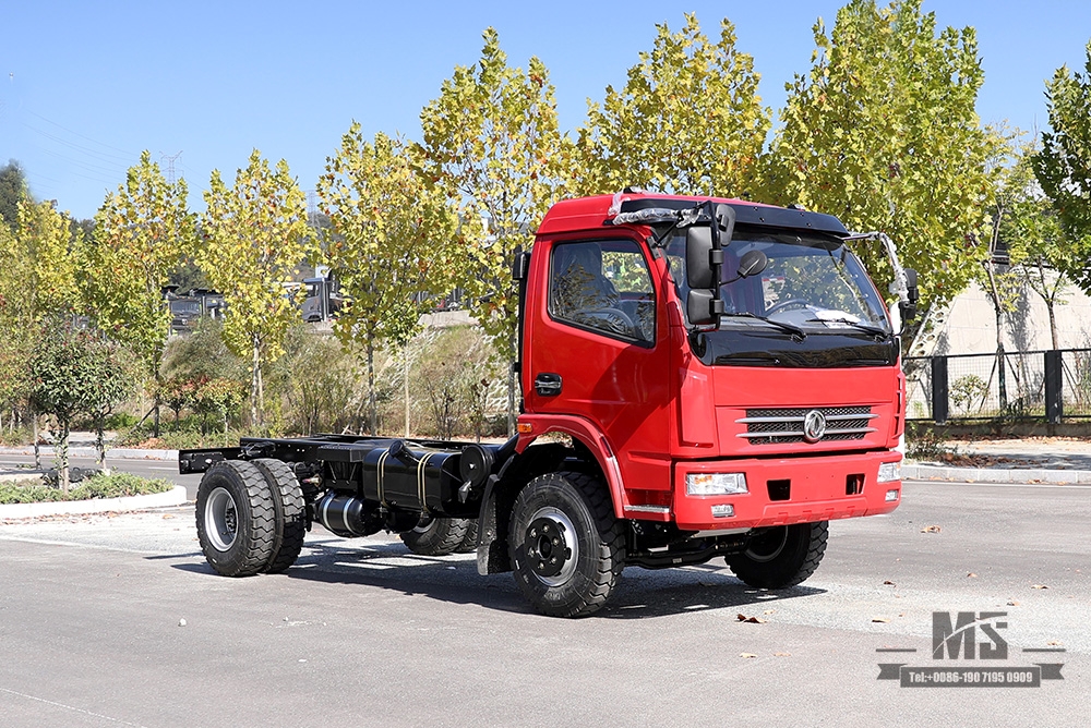 Chassi de caminhão pequeno 4 × 2 160HP_Left / Right Hand Micro Truck Chassis Conversion Fabricante_Dongfeng Export Special Light Truck Chassis