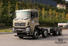 375hp Dongfeng 8X4 Flatbed Chassis_Dongfeng 10m Flatbed Chassis _30T Special Truck Chassis Export Special Chassis Conversion Fabricante