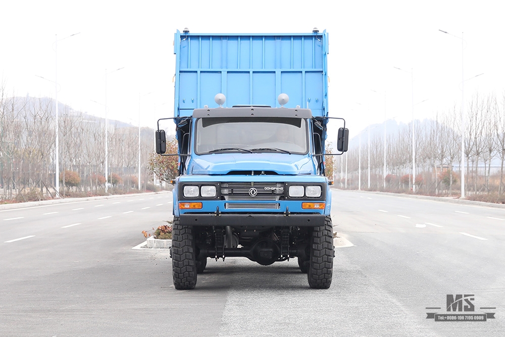 Caminhão basculante EQ2082 com tração nas seis rodas Dongfeng_170 hp EQ2082 caminhão basculante off-road_ 240 Veículo de transporte_6 × 6 caminhões pontiagudos 25Y veículo especial de exportação