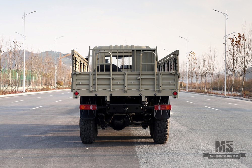 Caminhão off-road com tração nas seis rodas Dongfeng 210 HP_6 × 6 3.5T Caminhão especial_Tração nas quatro rodas Caminhão de transporte de caminhão 10T de três eixos personalizado_Exportar veículo especial