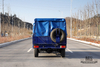 Caminhão off road IVECO azul com tração nas quatro rodas_4 * 4 113hp Cabeça curta Micro caminhão leve de fileira única com lona Pole_Export Veículo especial