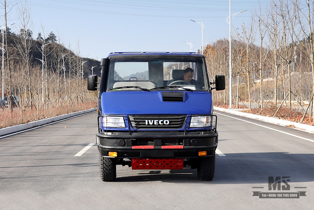 113hp Iveco Caminhão com tração nas quatro rodas_4 * 4 Pequeno Off Road Iveco Cabeça Curta 4 × 4 Caminhão leve _4WD Veículo especial de exportação