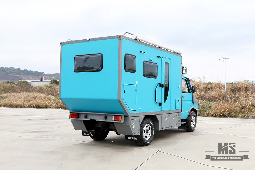 Iveco RV Veículo de escritório móvel com tração nas quatro rodas_4WD Caravana de turismo off-road para venda_4 * 4 Escritório ao ar livre Veículo especial de exportação de RV personalizado 