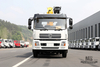 Guindaste montado em caminhão com braço de quatro seções de 10 toneladas_SQ10SK3Q Guindaste de braço reto Caminhão de transporte de elevação montado em caminhão_ Fabricante de modificação de guindaste montado em caminhão Veículo Dongfeng