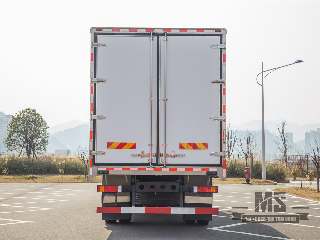 Caminhões refrigerados classe F Dongfeng Tianjin KR | camiões de transporte de produtos frescos congelados | camiões para cadeia de frio | caminhões de transporte de frutos do mar