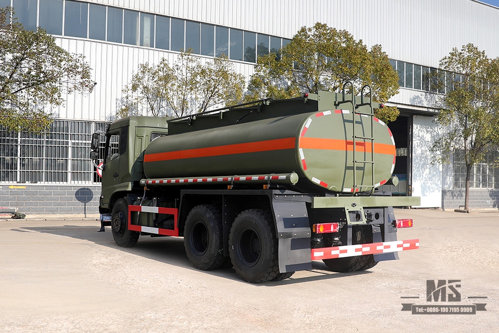6*4 10m³ Feul Tanker 210hp Dongfeng Tanker Truck_Cab Oil Tanker_6×4 Tanker Truck Export Veículo Especial para Venda