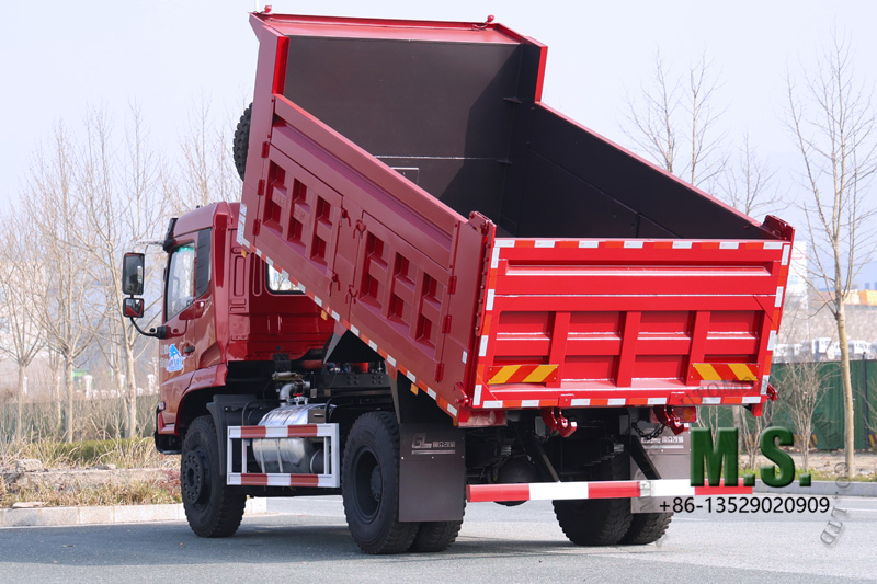 Caminhão basculante diesel 4×2 de 18 toneladas (210 HP) | Veículo Dongfeng