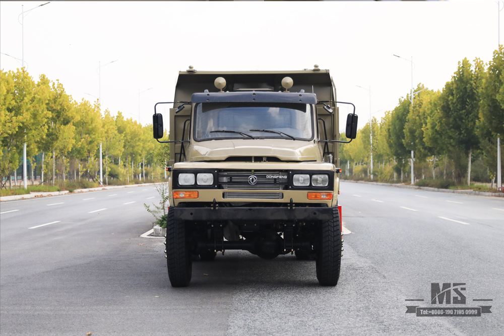 170hp Dongfeng Caminhão com tração nas quatro rodas _ Caminhão off-road apontado_4 * 4 Fabricante de modificação de caminhão para exportação de veículo especial