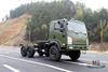 6*6 Dongfeng EQ2082 Chassis_ 6WD Chassi Verde Exército Flathead 'Bobcat' Configuração do chassi com tração nas seis rodas_Exportar chassi de caminhão especial