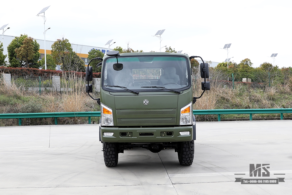 EQ240 Dongfeng 6WD Caminhão off-road_Tração nas quatro rodas EQ2082 Fabricante de caminhão de carga diesel Fábrica_Dongfeng 6x6 Caminhão off-road civil de cabeça chata para venda_Exportar veículo especial